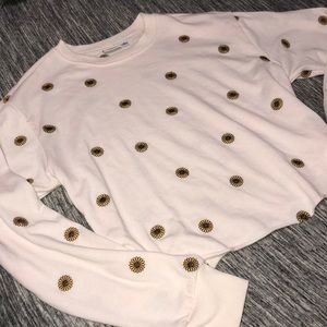 Cropped Crew-neck Sweater